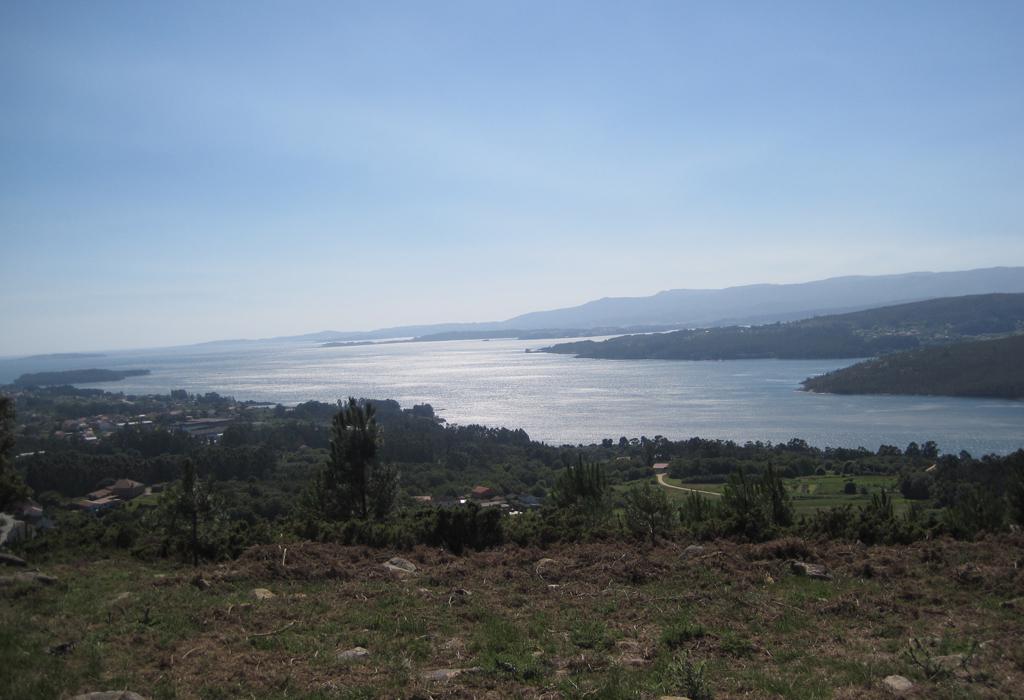 Panorámica do Monte Mesón - Catoira - San Mamede de Abalo