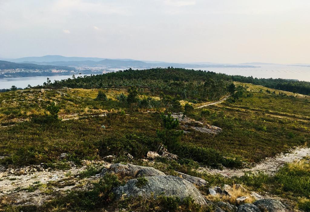 Panorámica do Monte da Pena - Rianxo - Santa Comba de Rianxo