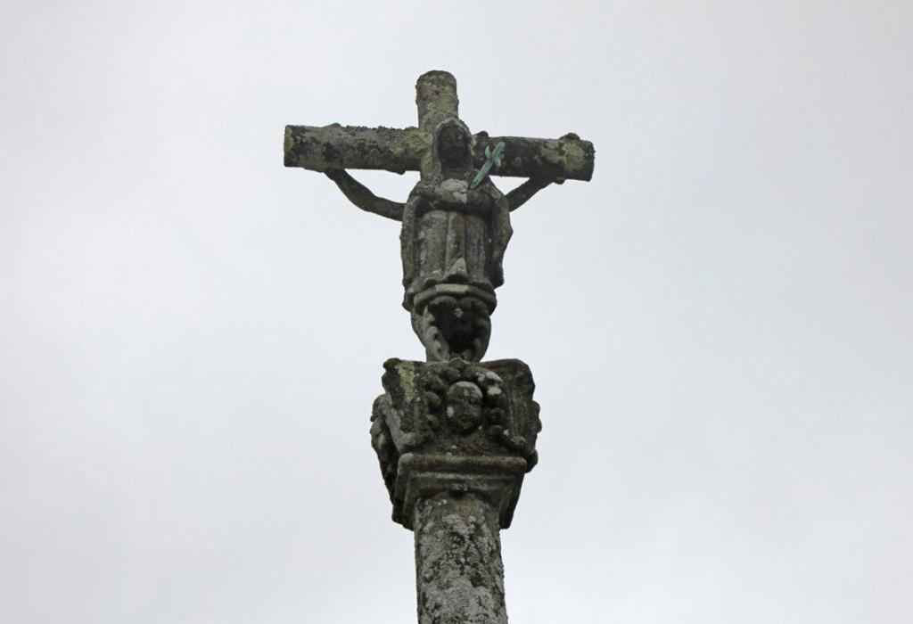 Cruceiro Nº 1 do Cemiterio de Adina - Padrón - Santa María de Iria Flavia