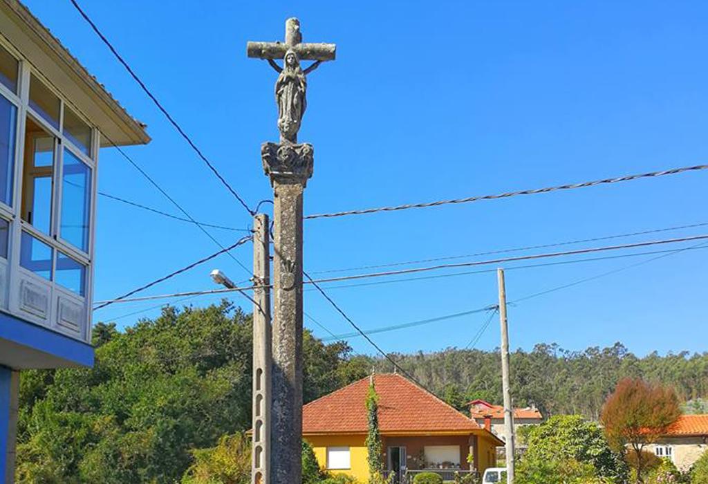 Cruceiro da Regalada - Rianxo - Santa María de Leiro