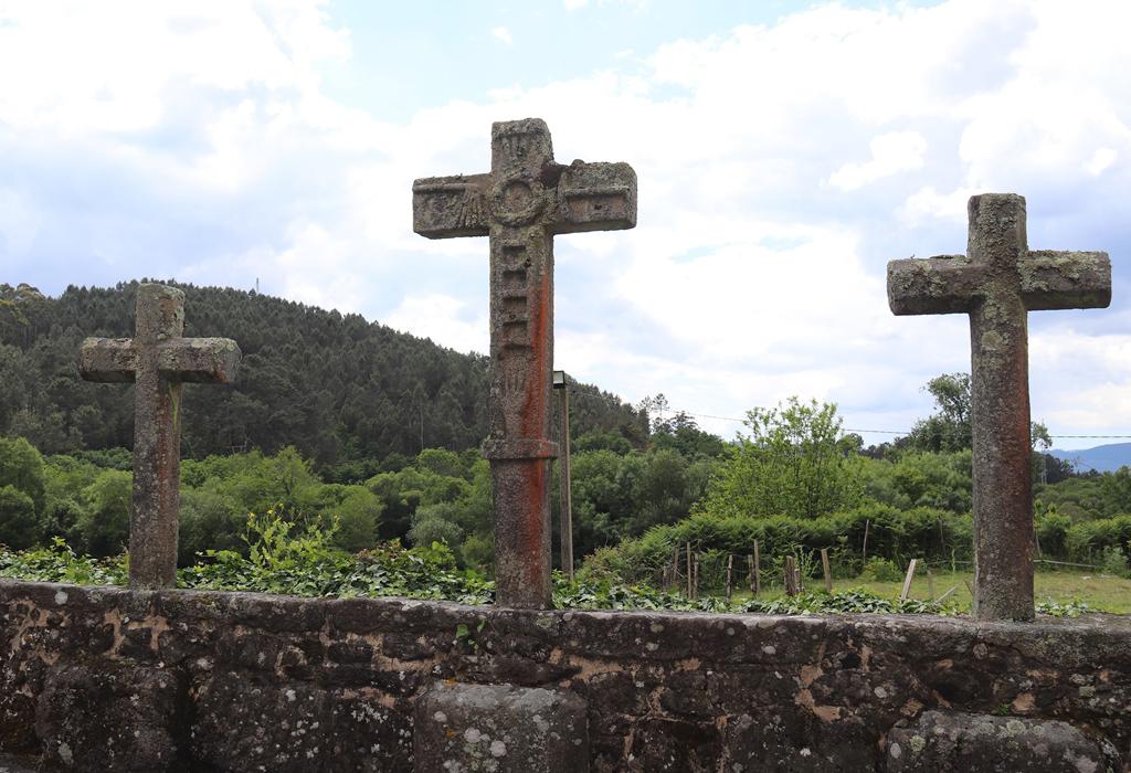 Calvario da Igrexa de San Miguel de Valga - Valga - San Miguel de Valga