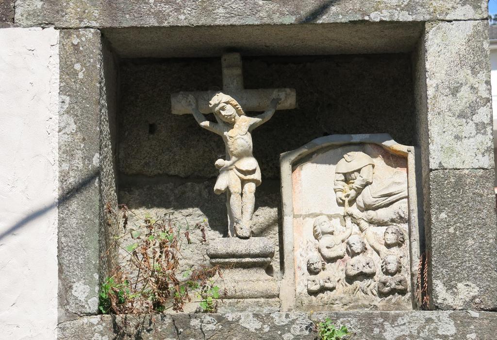 Conxunto escultórico das Neves - Rianxo - San Salvador de Taragoña