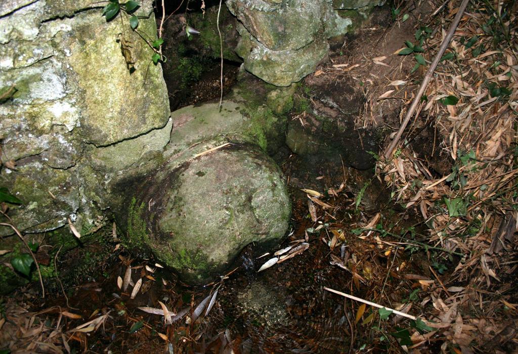 Fonte e desalgadoiro do Pazo dos Calotes - Rianxo - Santa Baia do Araño