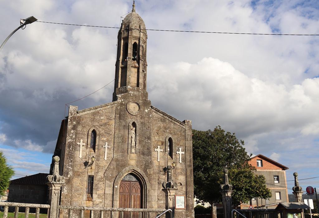 Igrexa de Santa Baia de Oeste - Catoira - Santa Baia de Oeste