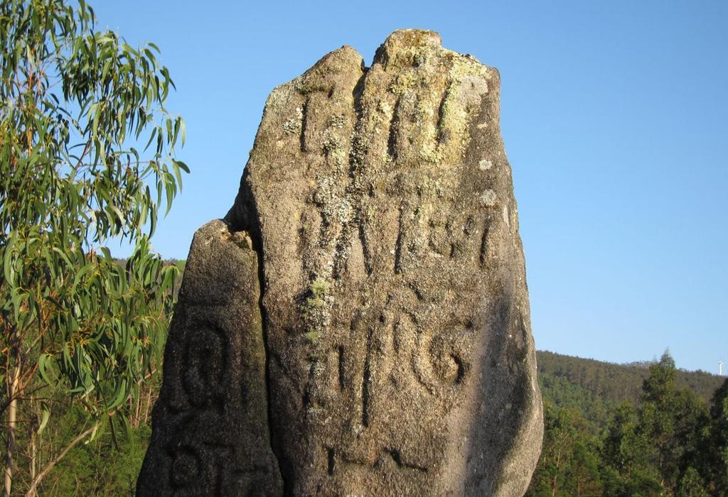 Marco do Couto de Lampai - Padrón - Santa María de Cruces
