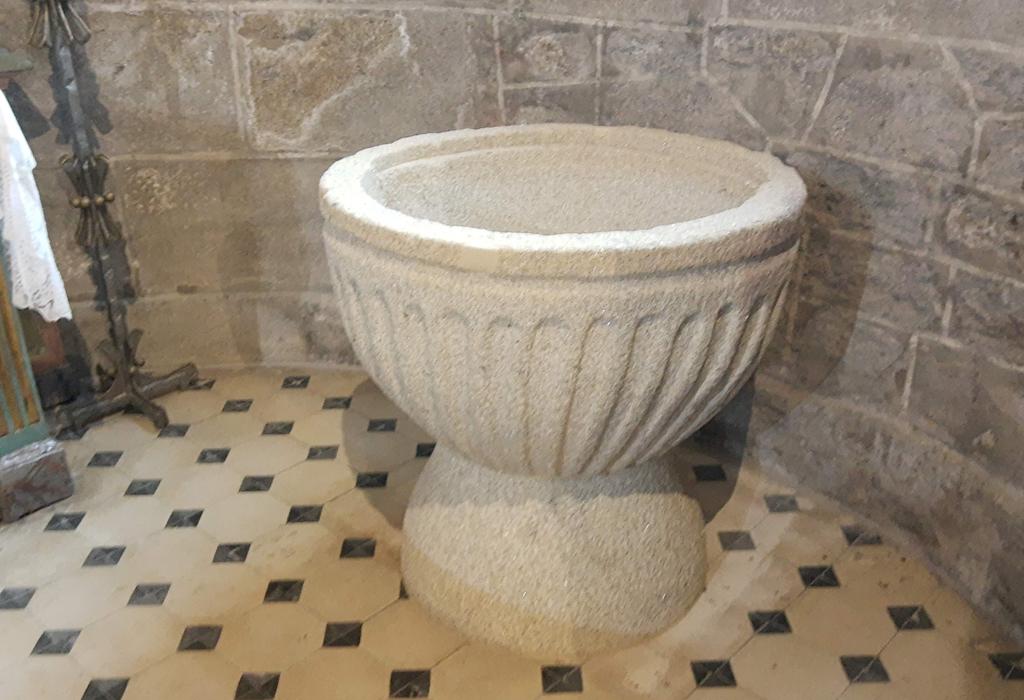 Pía bautismal da Igrexa de Santa María de Dodro - Dodro - Santa María de Dodro
