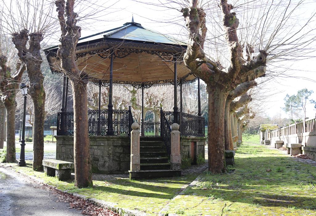 Palco da música de Cordeiro - Valga - Santa Comba de Cordeiro