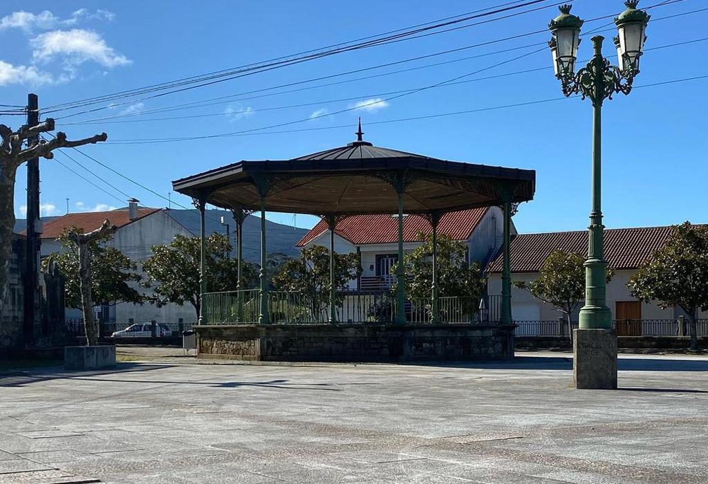 Palco de música de Santa Baia de Oeste - Catoira - Santa Baia de Oeste