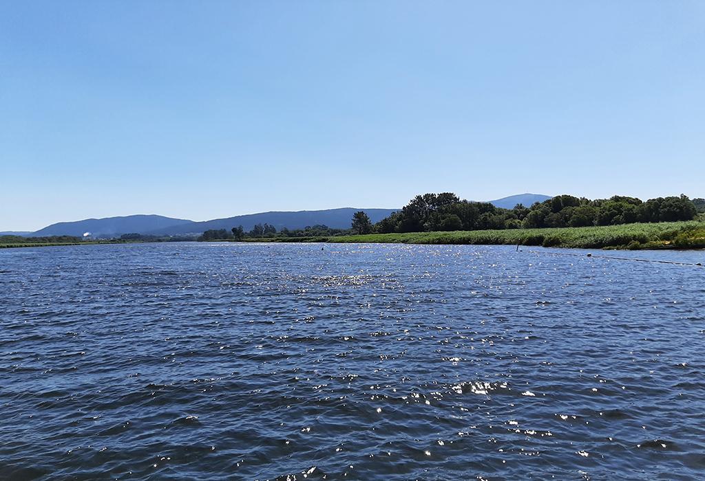 Panorámica da Praia da Telleira - Valga - Santa Comba de Cordeiro