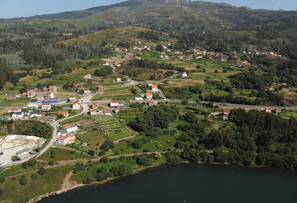 Panorámica de Abalo - Catoira - San Mamede de Abalo
