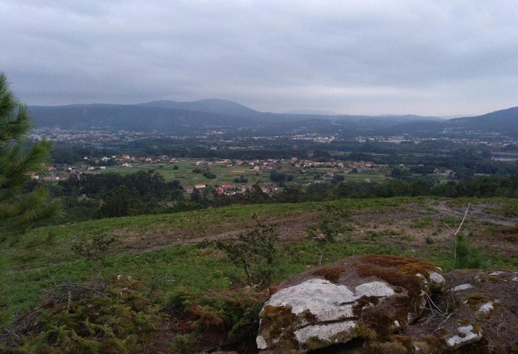 Panorámica do Alto da Paxareira - Dodro - Santa María de Dodro