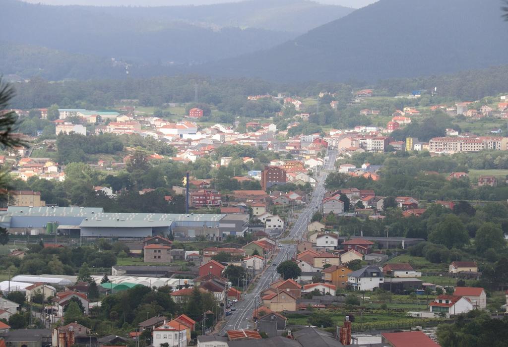 Panorámica do Monte Beiro - Valga - Santa Comba de Cordeiro