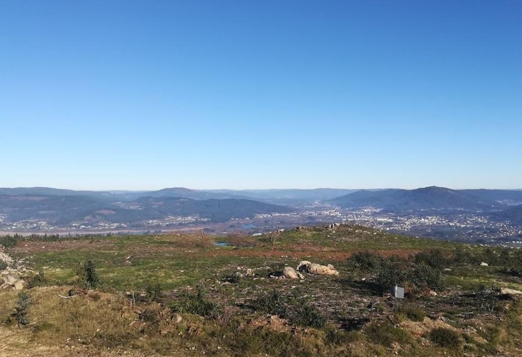 Panorámica do Monte Fontebecha - Valga - San Salvador de Setecoros