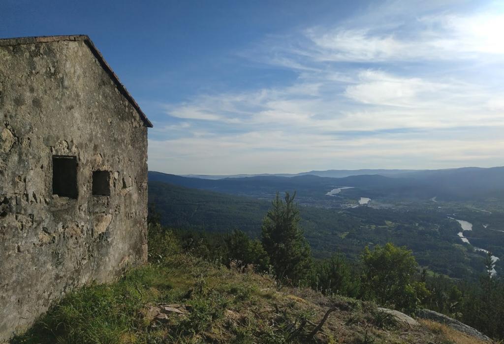 Panorámica do Monte do Castro Valente - Padrón - Santa María de Herbón