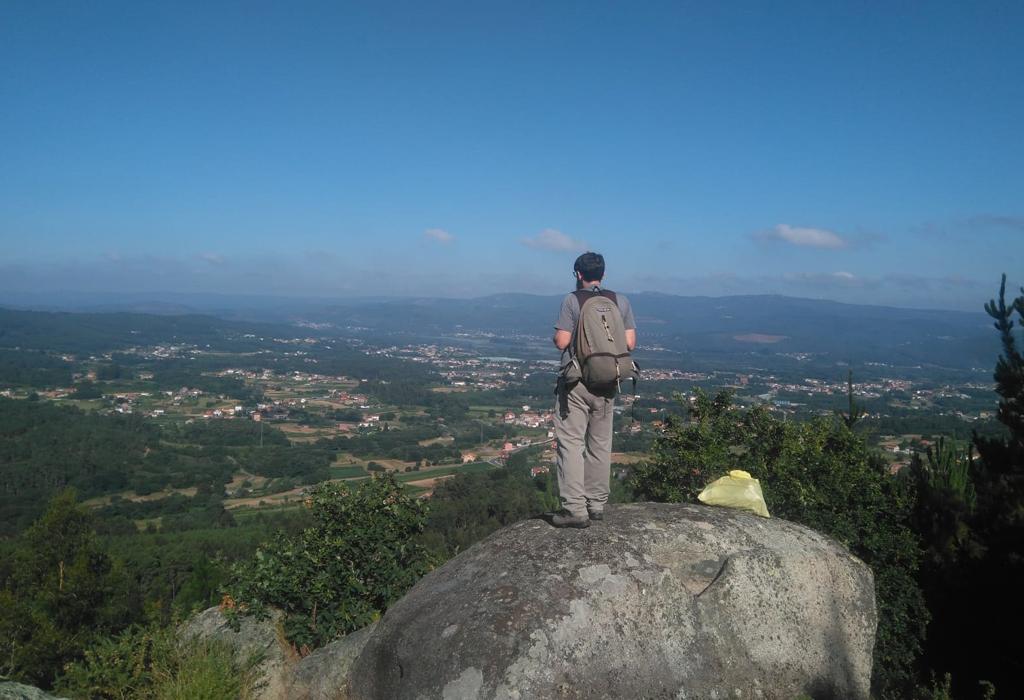 Panorámica dos Penoucos - Valga - San Miguel de Valga