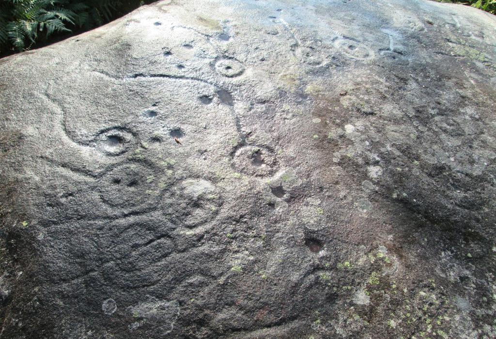 Petróglifo da Pedra das Tixolas - Catoira - San Mamede de Abalo